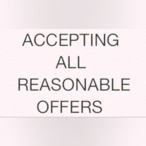 Not For Sale Accepting All Reasonable Offers